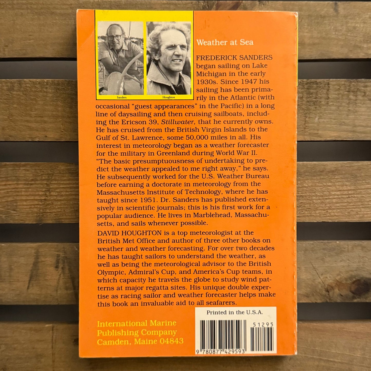 Weather at Sea – The Seamanship Series by David Houghton and Fred Sanders