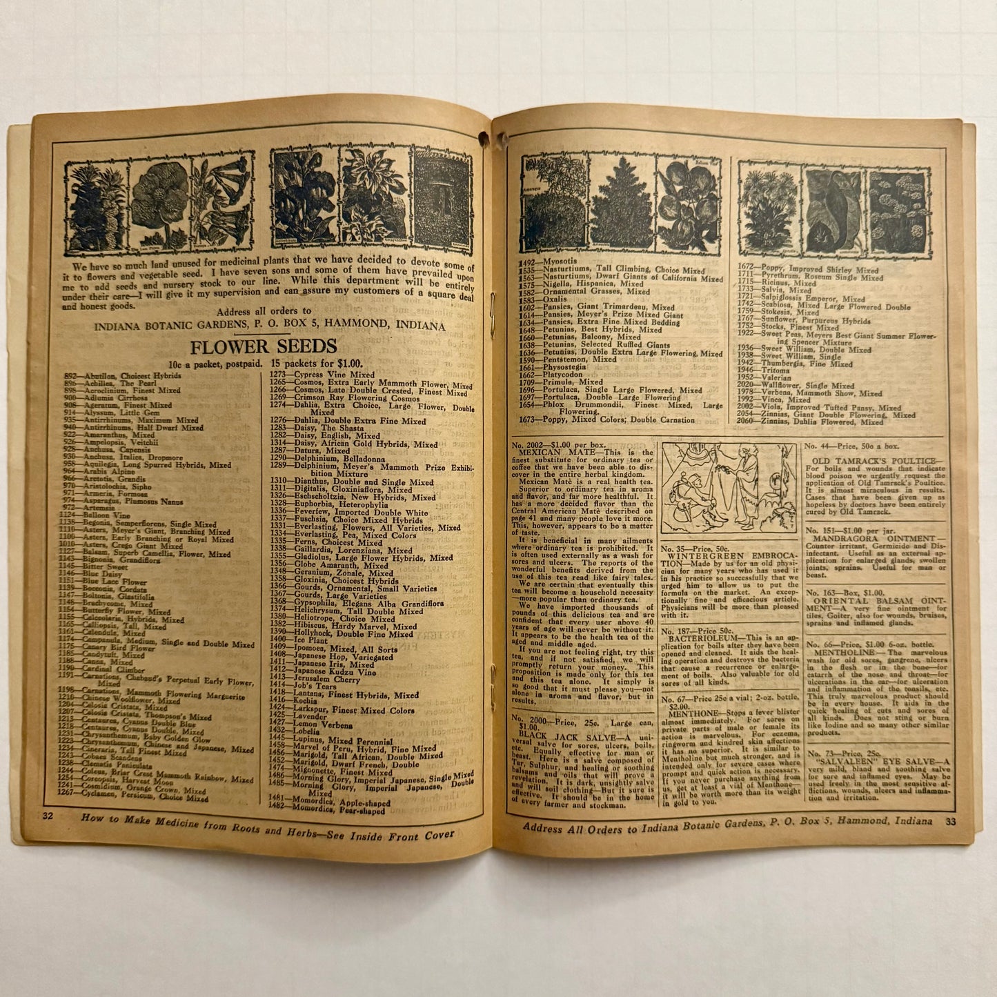 The Herbalist Almanac - 1931 Edition