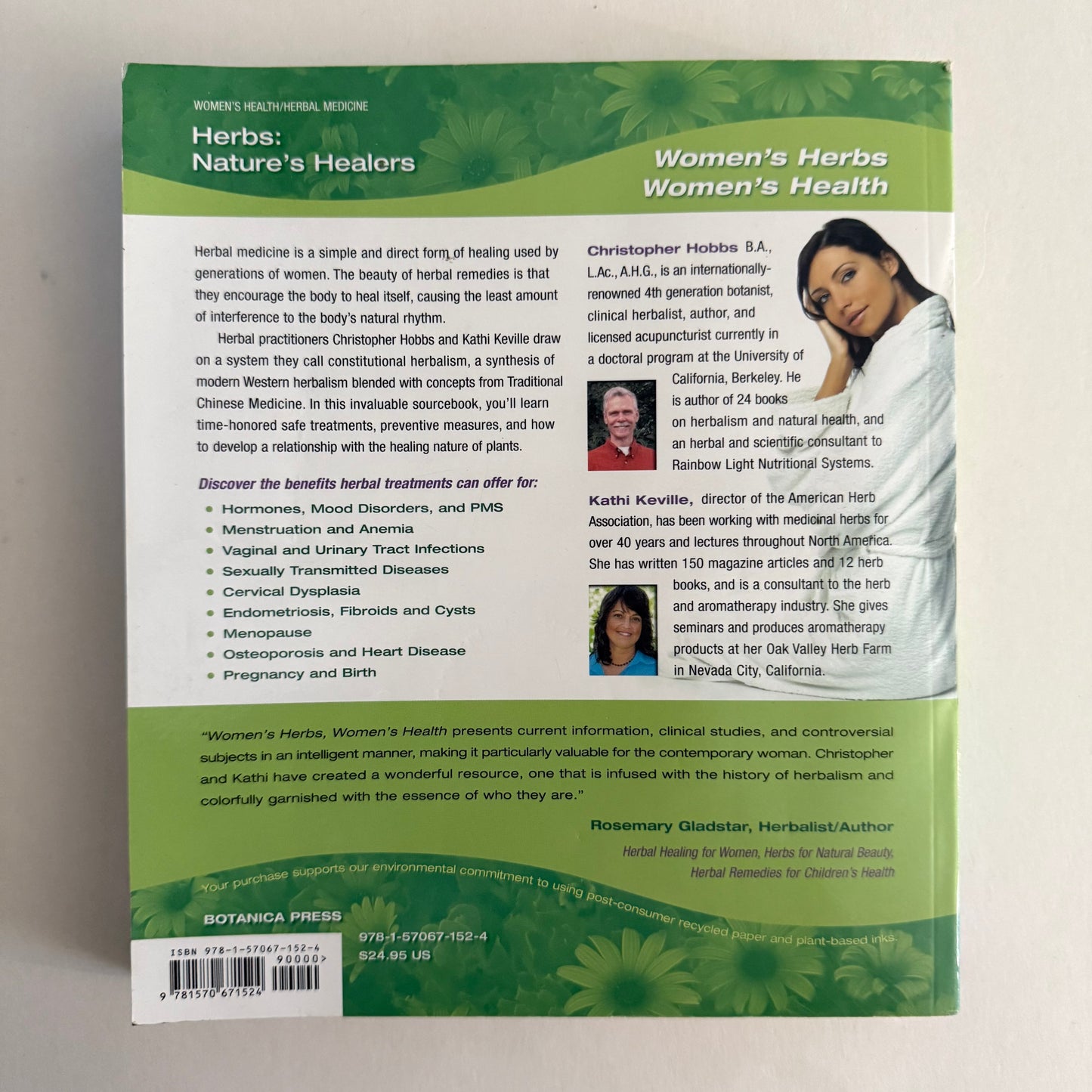 Women’s Herbs, Women’s Health (Revised Edition)
A Practical Guide to Herbal Medicine for Women
