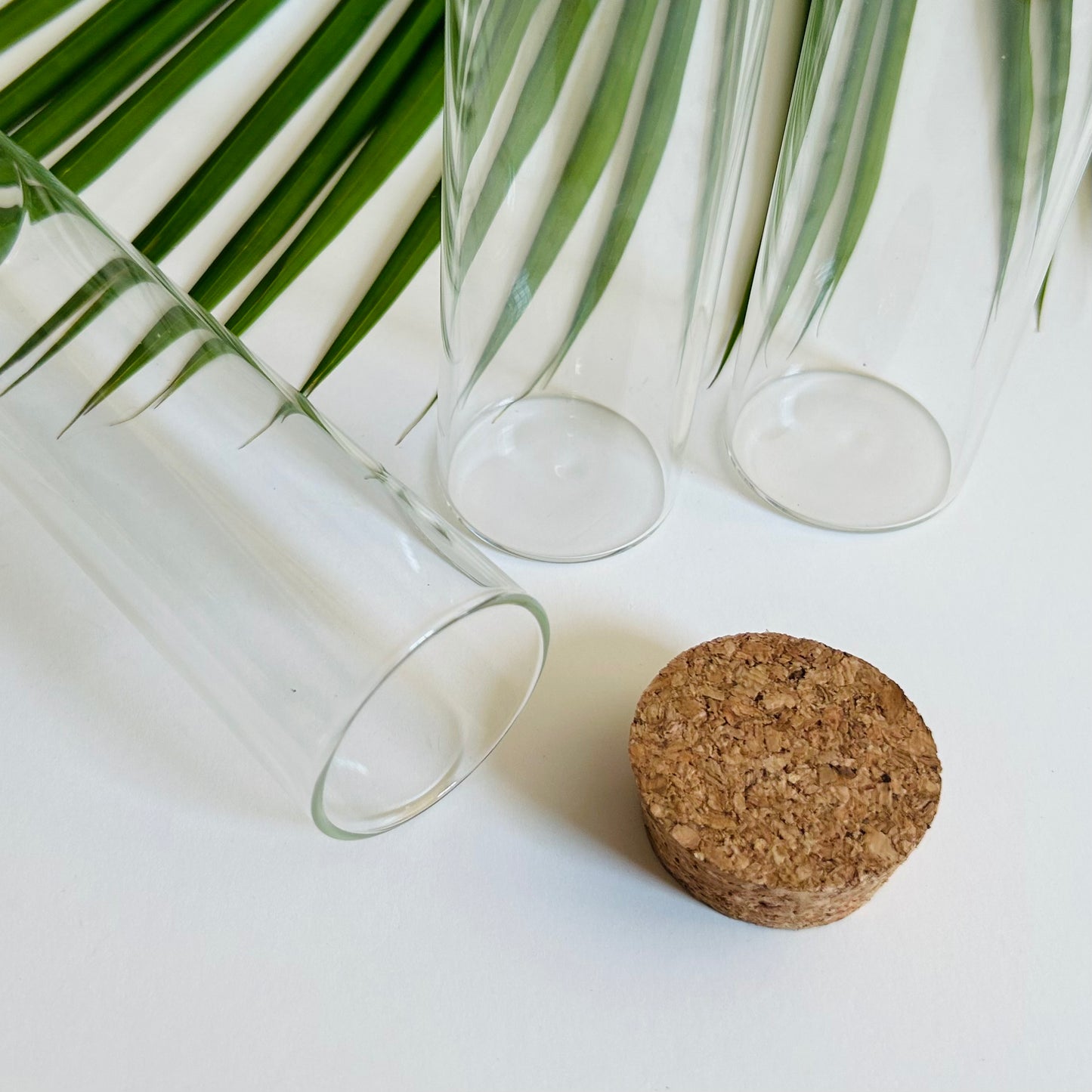 4 oz. Cylinder Glass Jar with cork