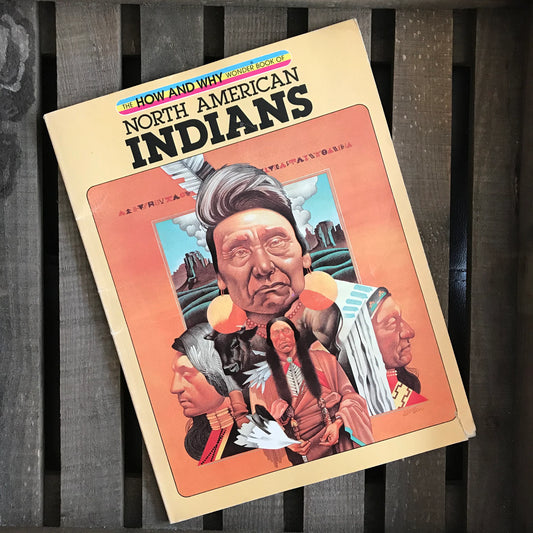 North American Indians - The How and Why Wonder Book (used)