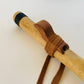 Native American style bamboo flute in the key of F