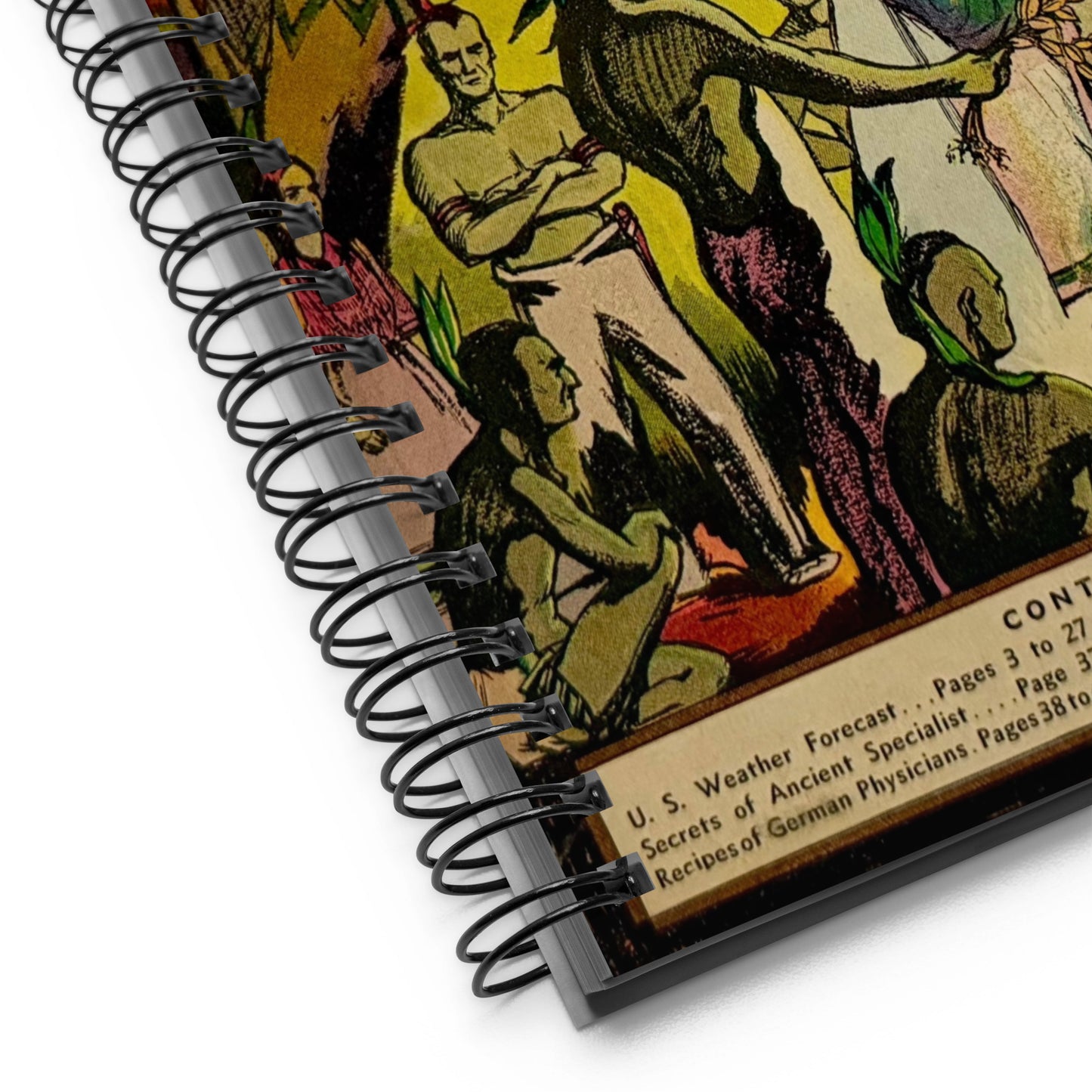 Herbalist’s Journal – Vintage 1933 Almanac Cover Notebook