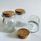 Mini Glass Jars with Cork Lids