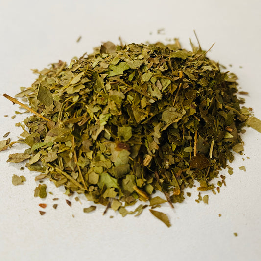 Blueberry Leaves, dried, cut, 1 .oz