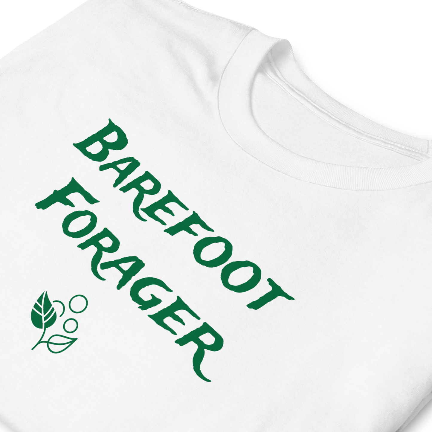 Barefoot Forager Short-Sleeve Unisex T-Shirt