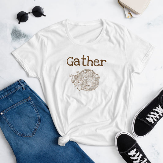 Gather Women's short sleeve t-shirt